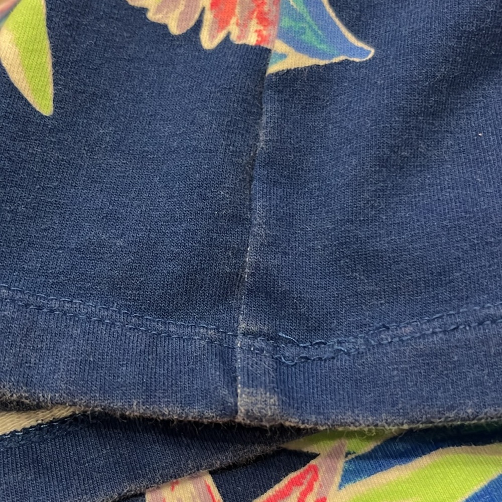 Lilly Pulitzer Harper Bennet Blue Let’s Mango French Terry Shift Dress Women - Picture 13 of 13